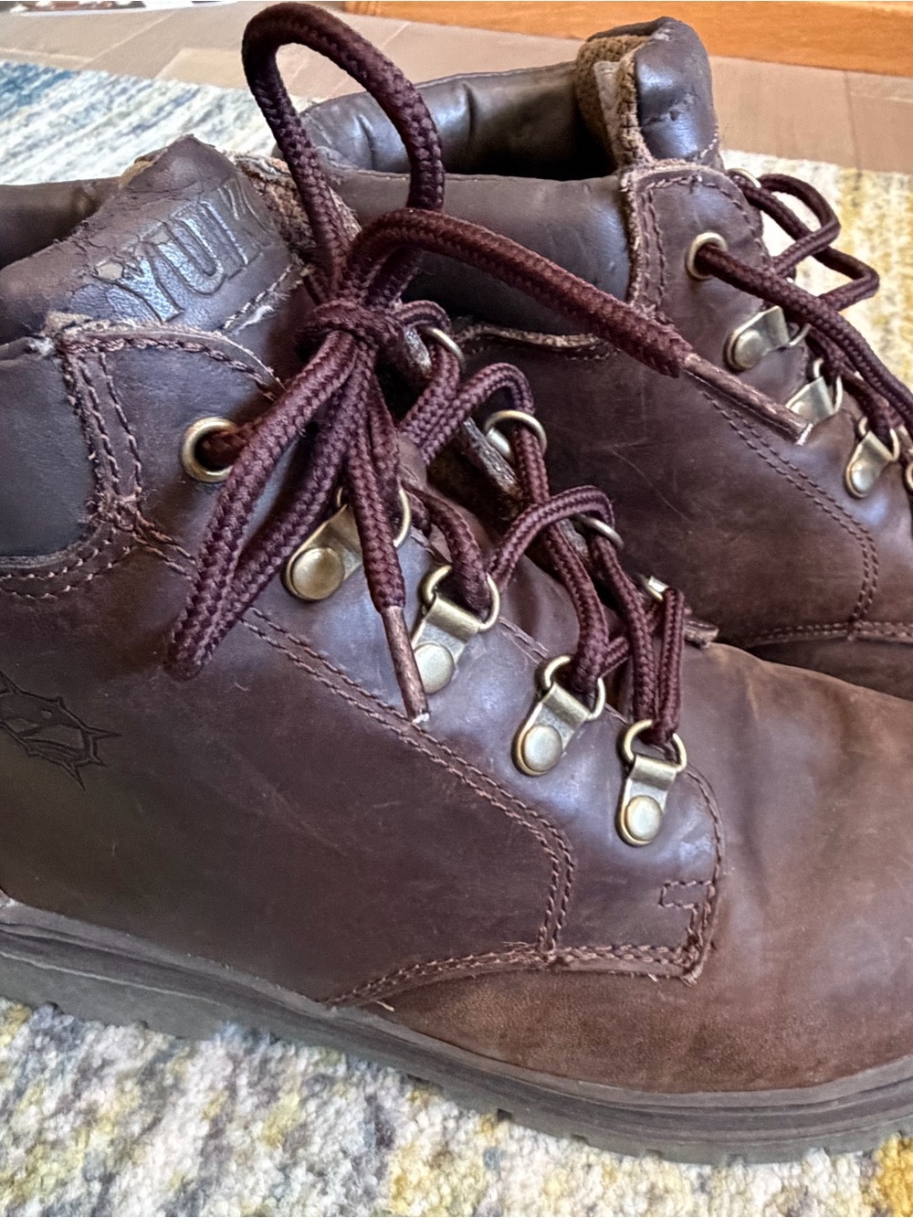 KEEN Women's Leather Waterproof Hiking Boots Brown EUR 39M